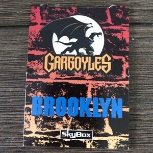 Vintage 1995 Gargoyles trading card: Pop-up P1 - Brooklyn